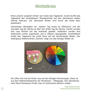 Wichtelkreis Regenbogengruppe